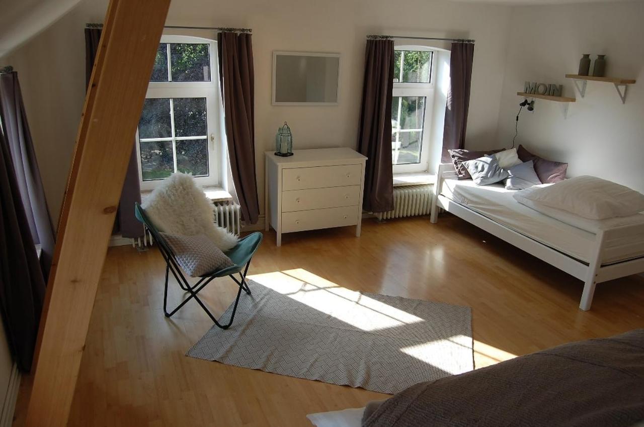 Ferienwohnung im Gulfhof Krummhörn Exterior foto