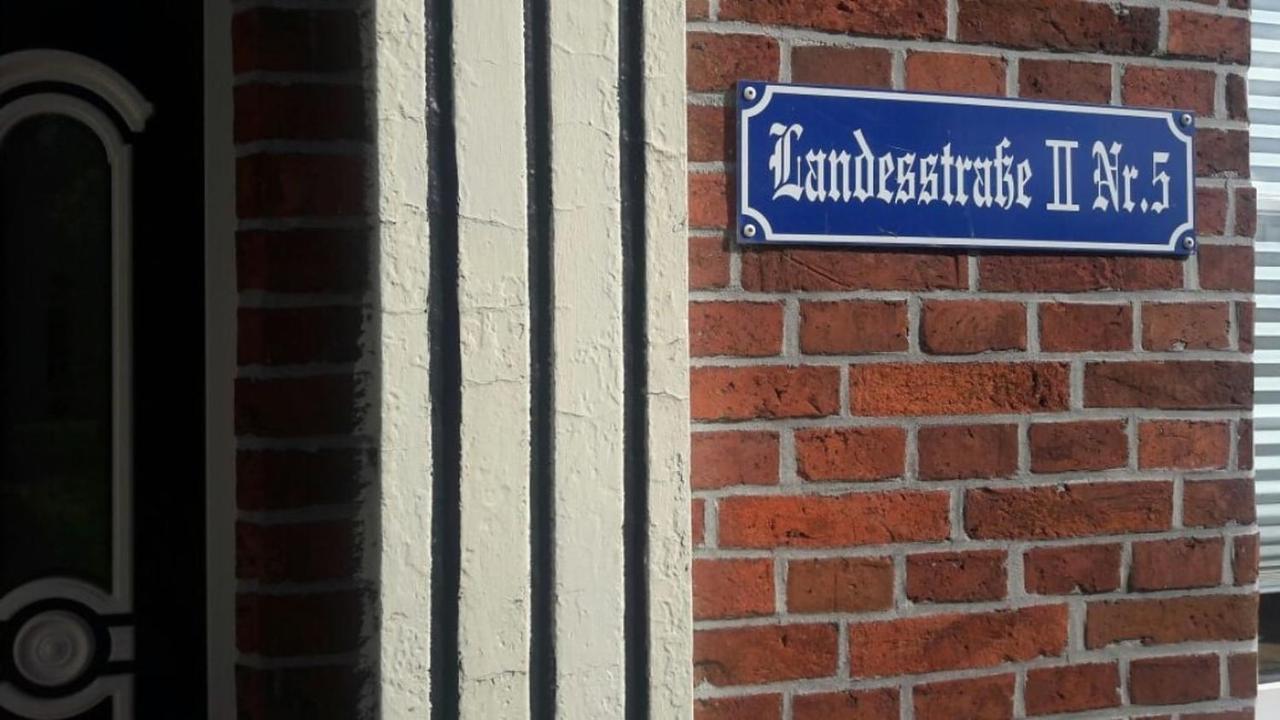 Ferienwohnung im Gulfhof Krummhörn Exterior foto